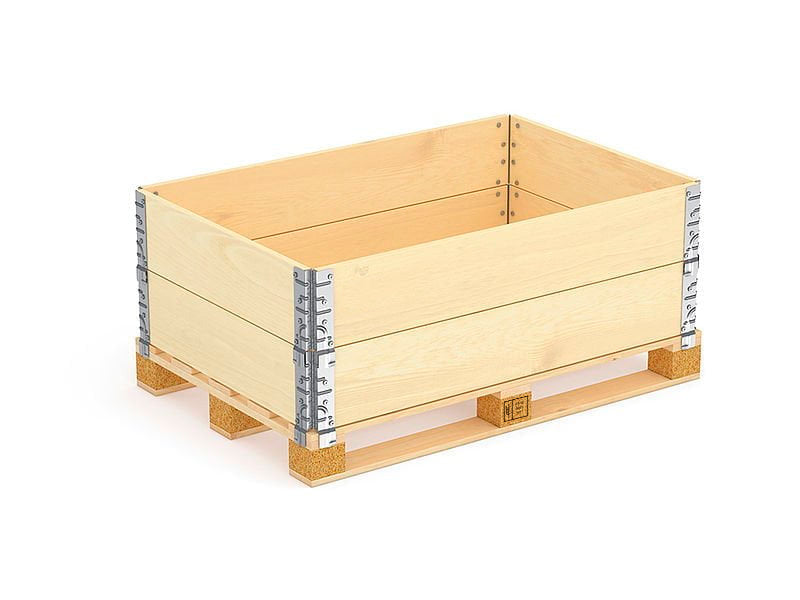 Cerco de madera 2 tablas | 800 x 1200 x 200 mm