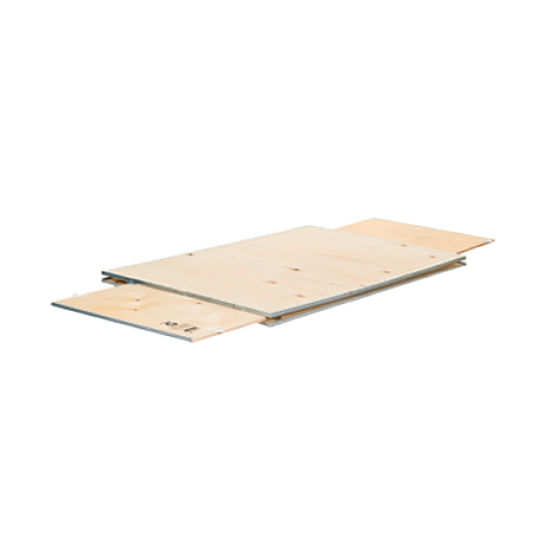 Caja plegable de madera | 580 x 380 x 380mm