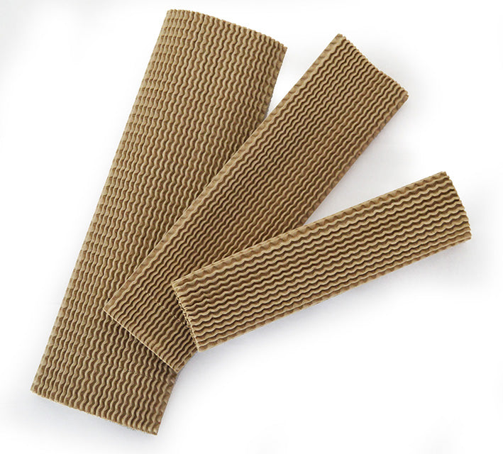 Protección tubular de cartón marrón Ø75 x 300mm | Paquete de 100