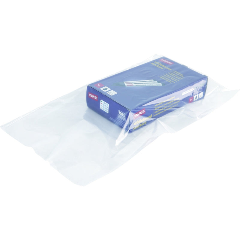 Bolsa de plástico transparente 25my | 250 x 400 mm | Paquete de 1000