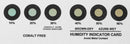 Tarjeta indicador de humedad | 10 - 60% | Paquete de 250