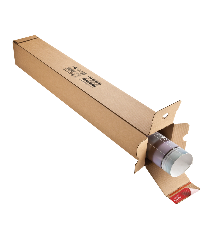 Tubo de envío A0 | 860 x 108 x 108 mm | Paquete de 10