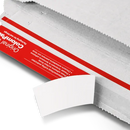 Sobre de cartón fino blanco C4 | 235 x 310 x -30 mm | Paquete de 100