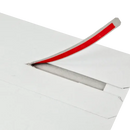 Sobre de cartón fino blanco C5 | 170 x 245 x -30 mm | Paquete de 100