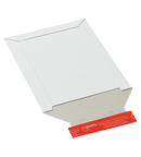 Sobre de cartón fino blanco B5+ | 210 x 265 x -30 mm | Paquete de 100