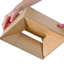 Caja para envío y retorno  A4 | 260 x 220 x 130 mm | Paquete de 10