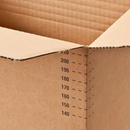 Caja de altura variable A4 | 304 x 216 x 130/220 mm | Paquete de 10