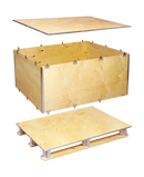 Caja de madera para exportación