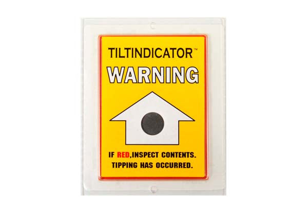 Etiquetas detector de vuelco Tiltwatch | Paquete de 10
