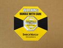 Indicador impacto Shockwatch© 2 | 25G Amarillo | Paquete de 10
