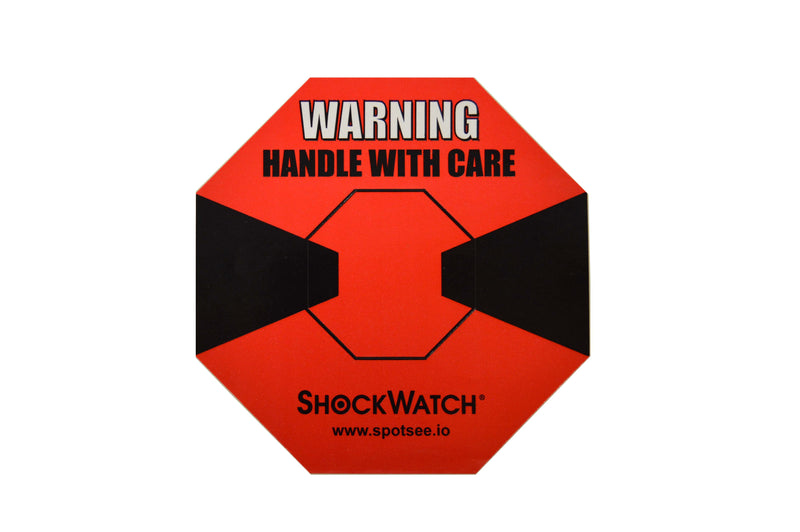 Indicador impacto Shockwatch© 2 | 50G Rojo | Paquete de 10