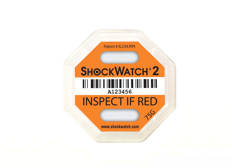 Indicador impacto Shockwatch© 2 75G Naranja 