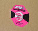 Indicador impacto Shockwatch© 2 | 5G Rosa | Paquete de 10
