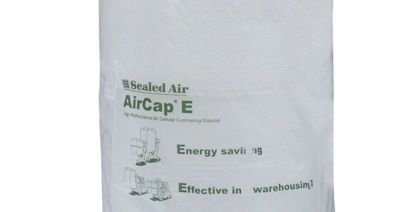 Rollo de plástico burbuja Aircap® ELLRT Ø10 | 800mm x 200m | Paquete de 2
