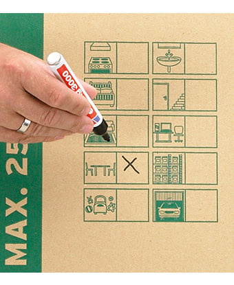 Caja de mudanza Cargobox | 455 x 345 x 380 mm | Paquete de 10