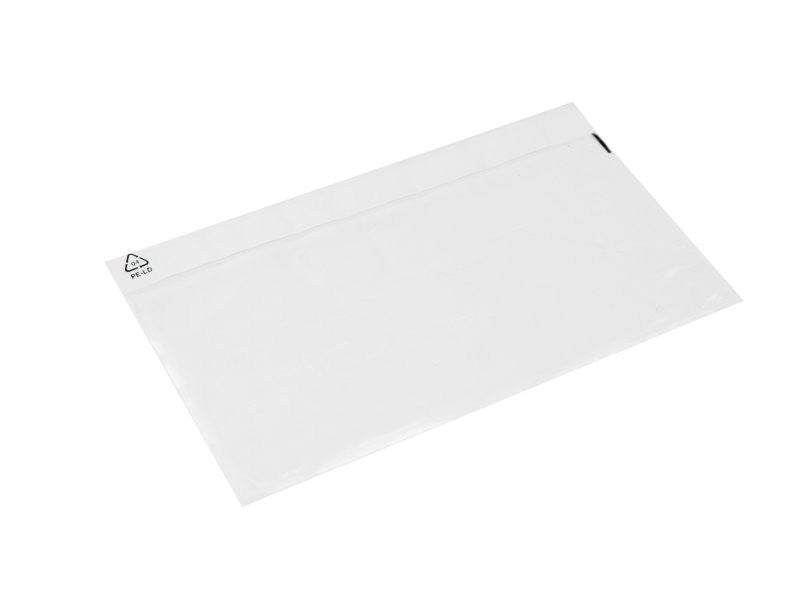 Bolsa adhesiva portadocumentos transparente C6 | 163 x 120 mm | Paquete de 1000