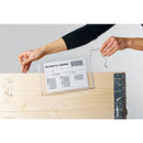 Bolsa portadocumentos con alambre A5 sin solapa | 280 x 160/180 mm | Paquete de 200