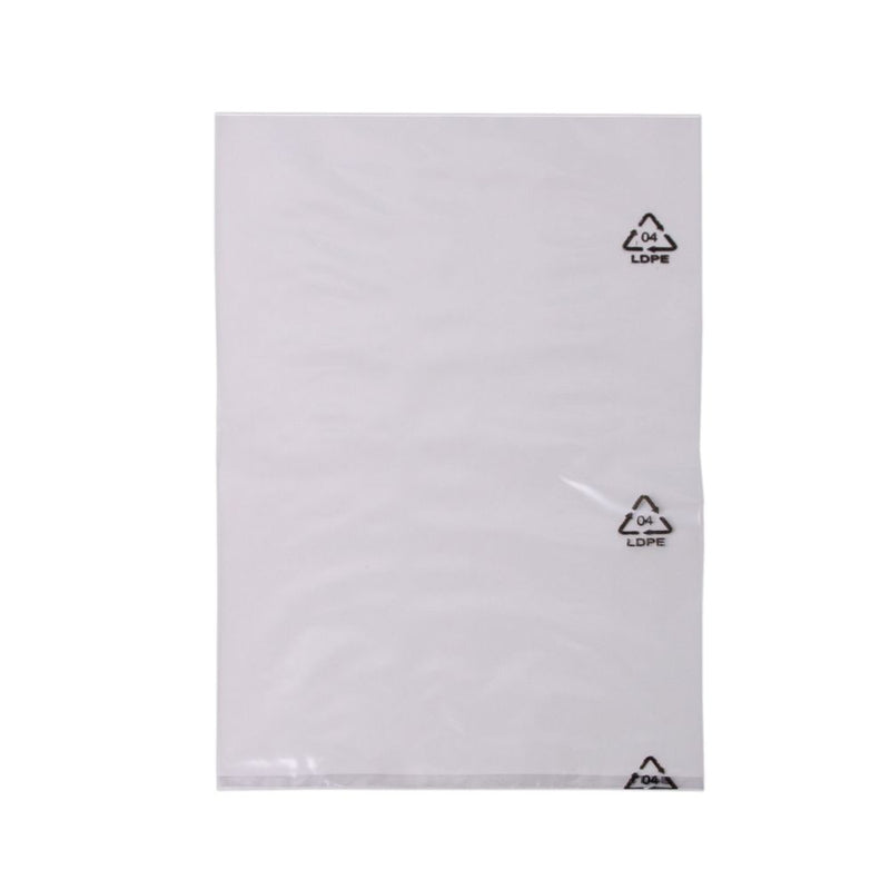 Bolsa de plástico transparente 25my | 200 x 300 mm | Paquete de 1000