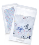 Bolsa de envío transparente | 200 x 300 + 50 mm | Paquete de 1000