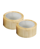 Cinta adhesiva de PVC transparente | 50mm x 132m | Paquete de 36